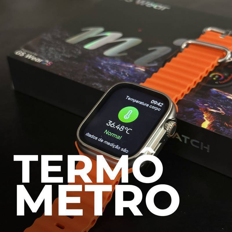 GS10 Ultra Mini|41mm| Watch face atualizadas Serie 10 - Imagem 3